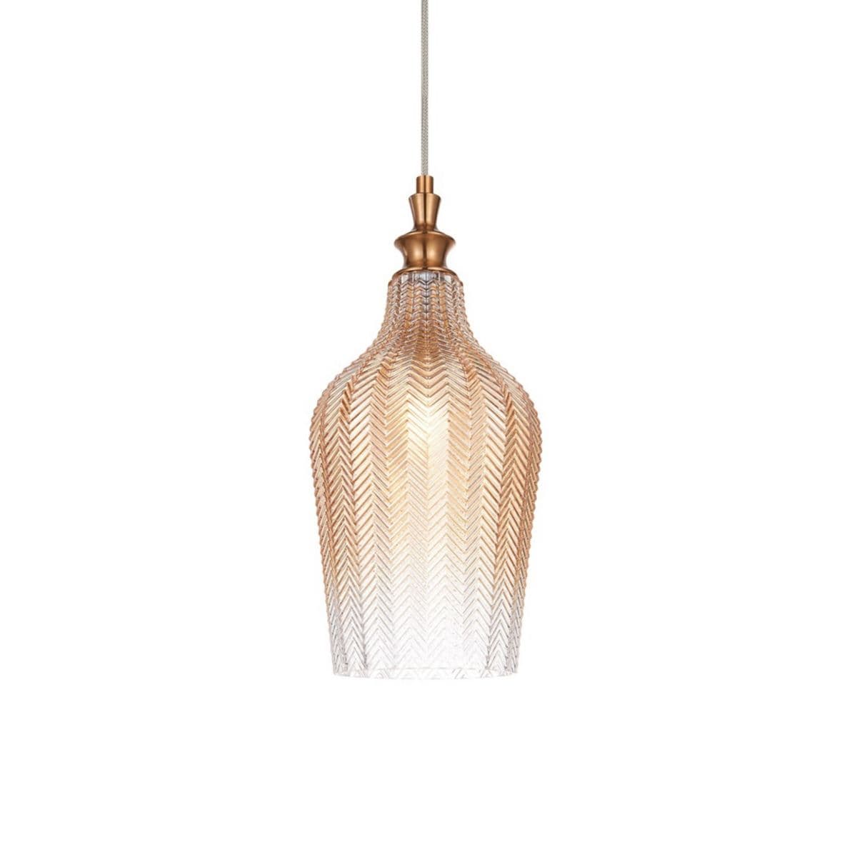 Alder & Ore Jessalyn Mini Pendant — Aged Gold Brass