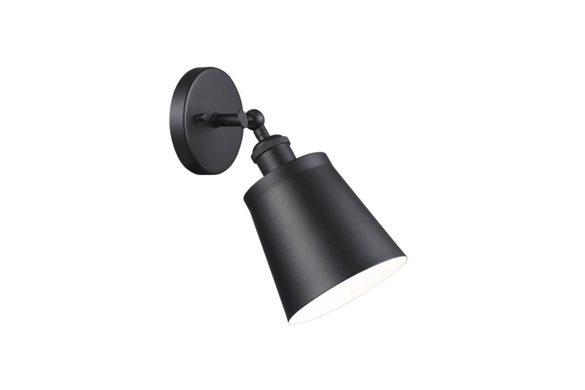 Alder & Ore | Rustyn Single Wall Sconce — Black