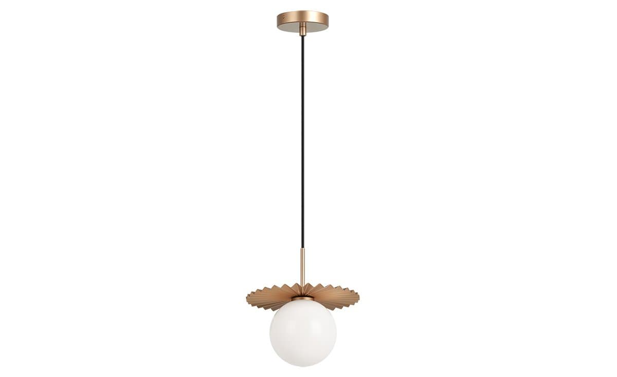 Alder & Ore | Holmenn Pendant — Matte Gold, Small
