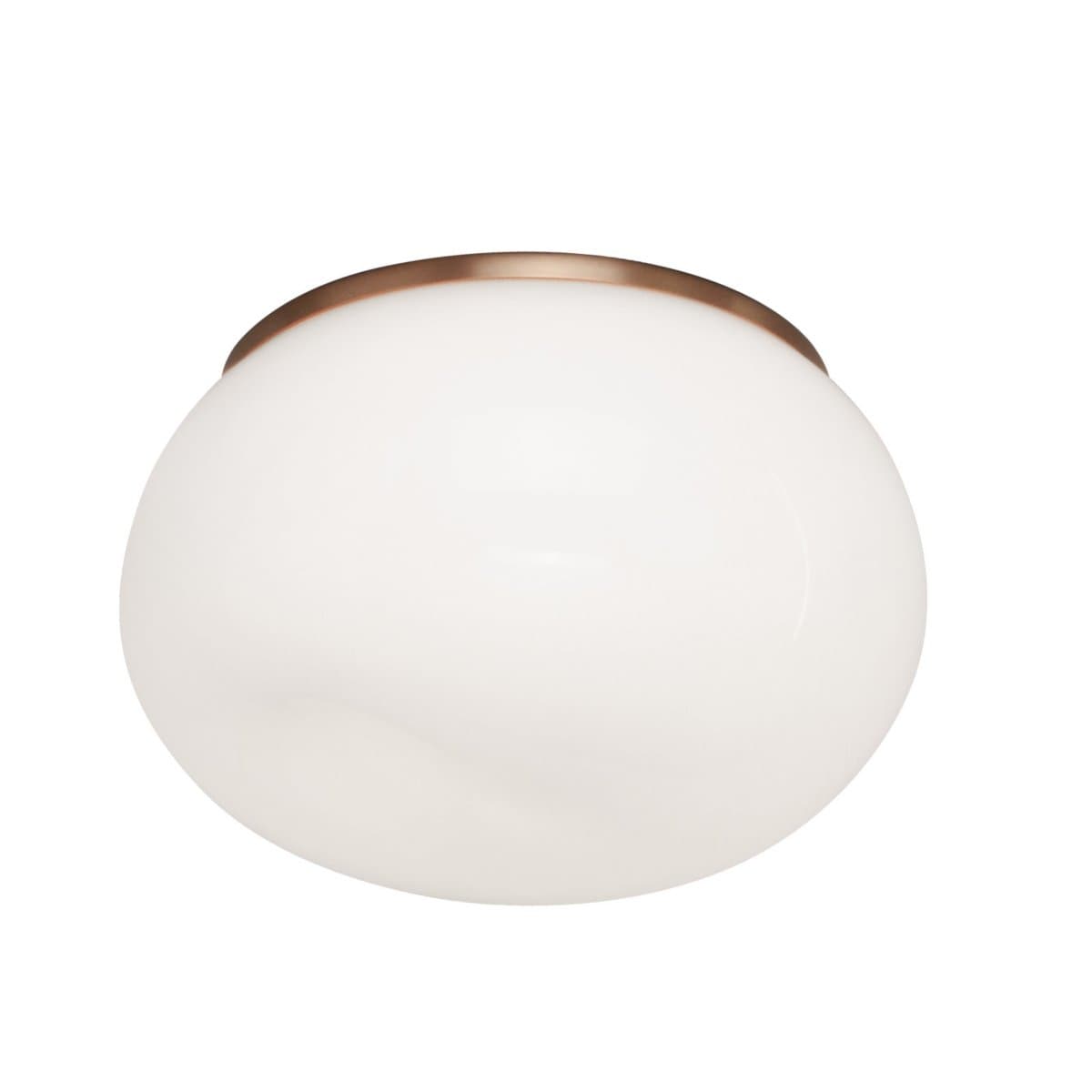 Huxe | Saxon Wall / Flushmount — Aged Gold Brass, Small