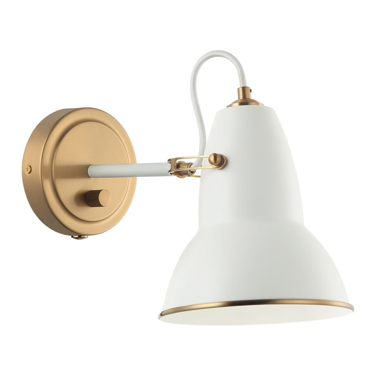 Matteo Lighting | Buzz Wall Sconce — White, Small