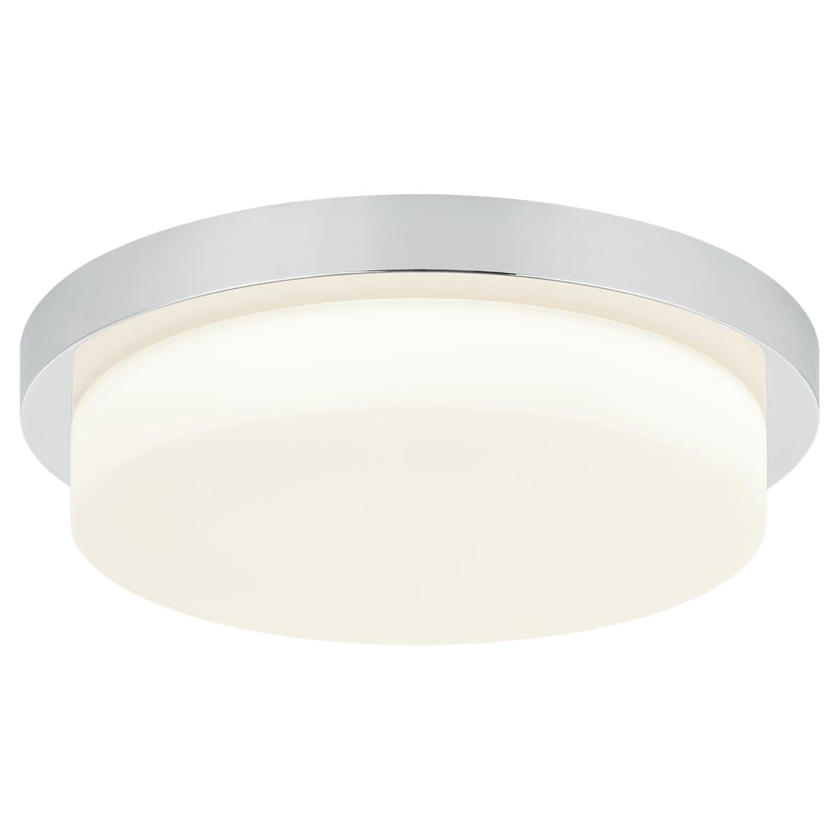 Huxe | Elia LED Flushmount — Chrome, Large