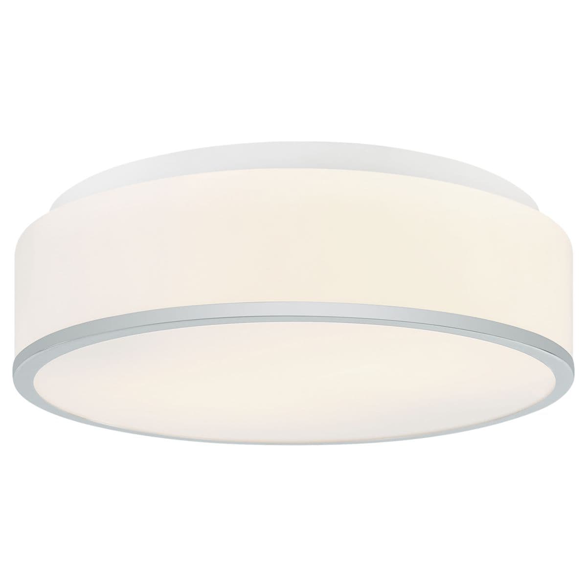 Huxe Elowen Flushmount — Chrome, Small