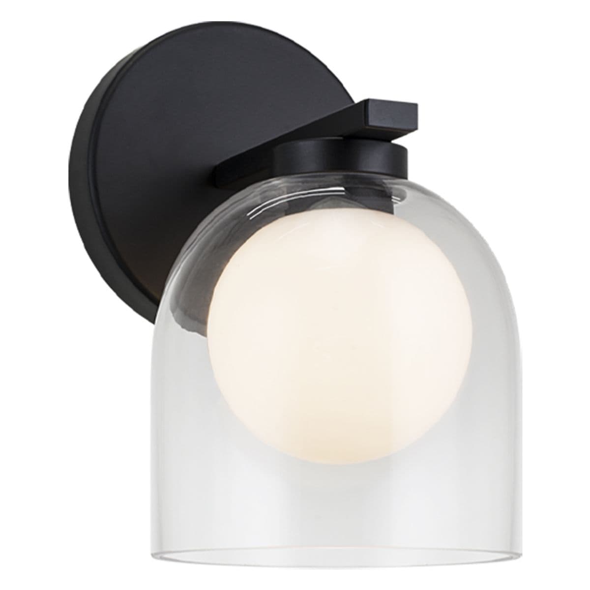 Huxe | Feliciano Wall Sconce — Black, 1