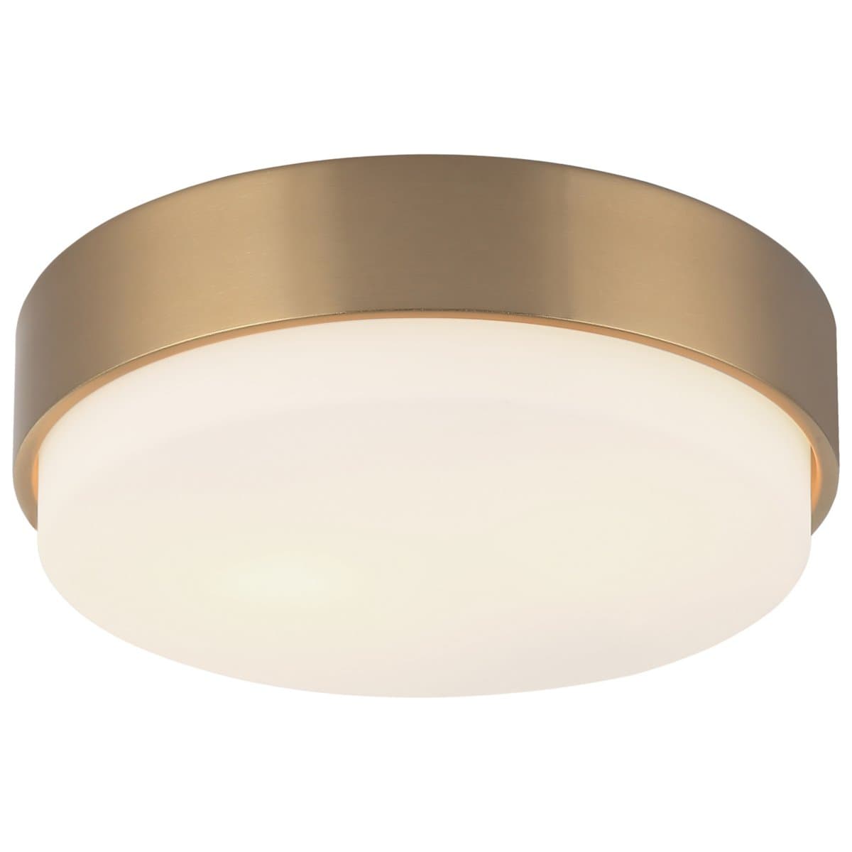Alder & Ore | Rainey Flushmount — Aged Gold Brass, Small