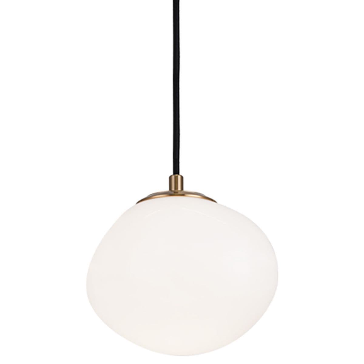 Alder & Ore Mallen Pendant — Aged Gold Brass, Small