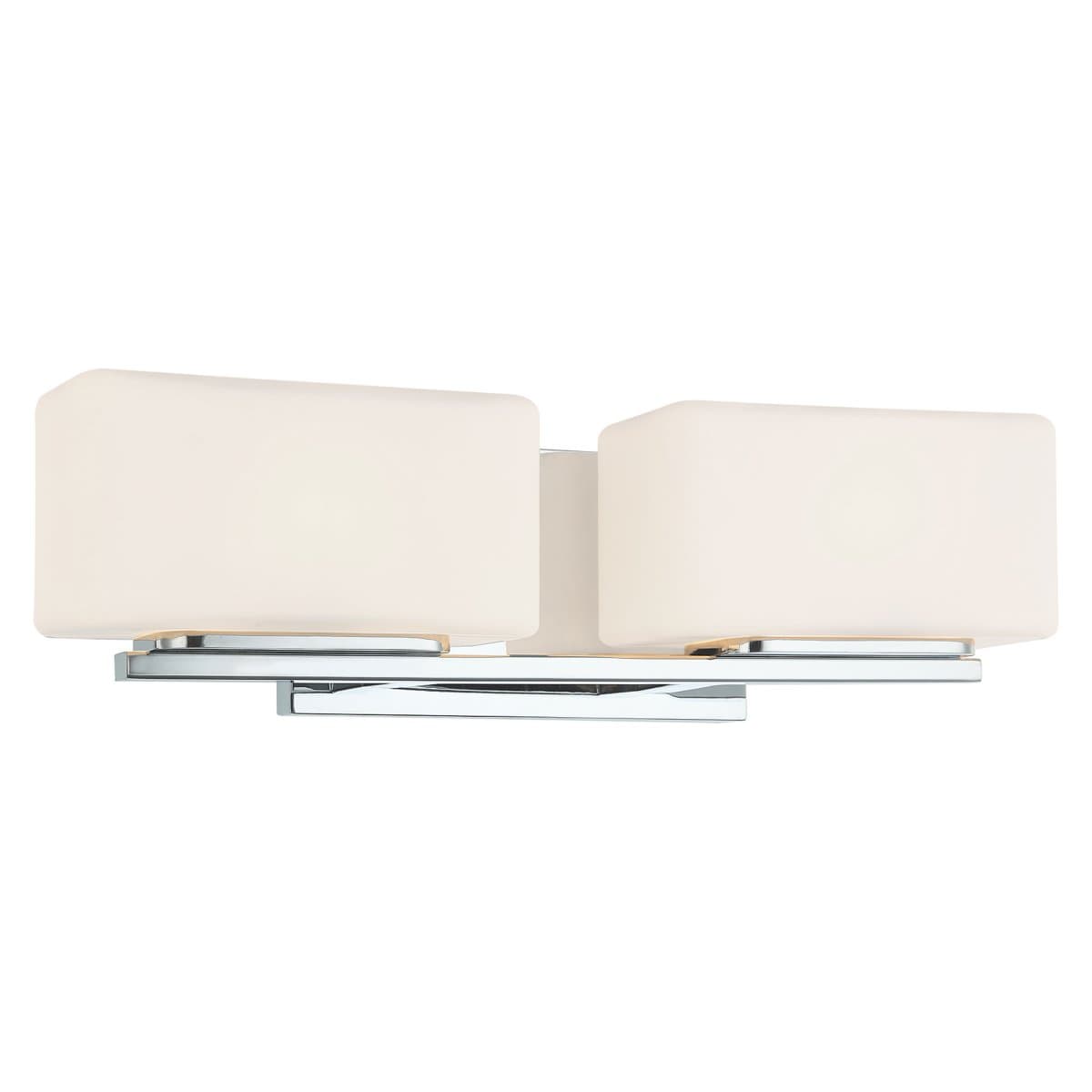 Matteo Lighting | Chiclet Vanity Light — Chrome, 2