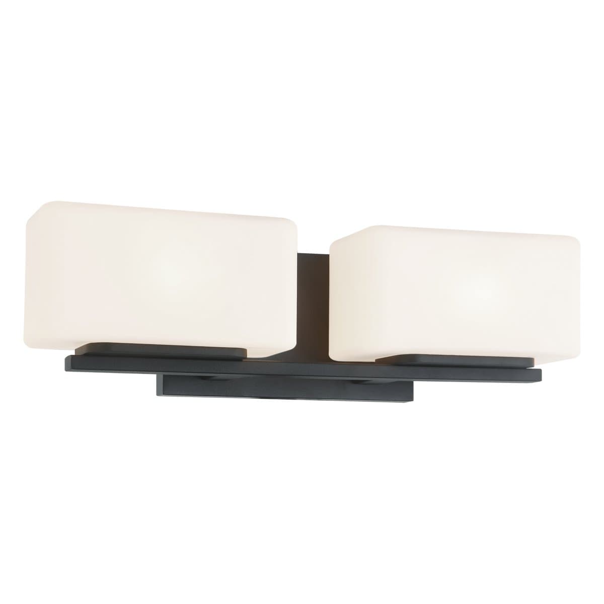 Matteo Lighting | Chiclet Vanity Light — Matte Black, 2
