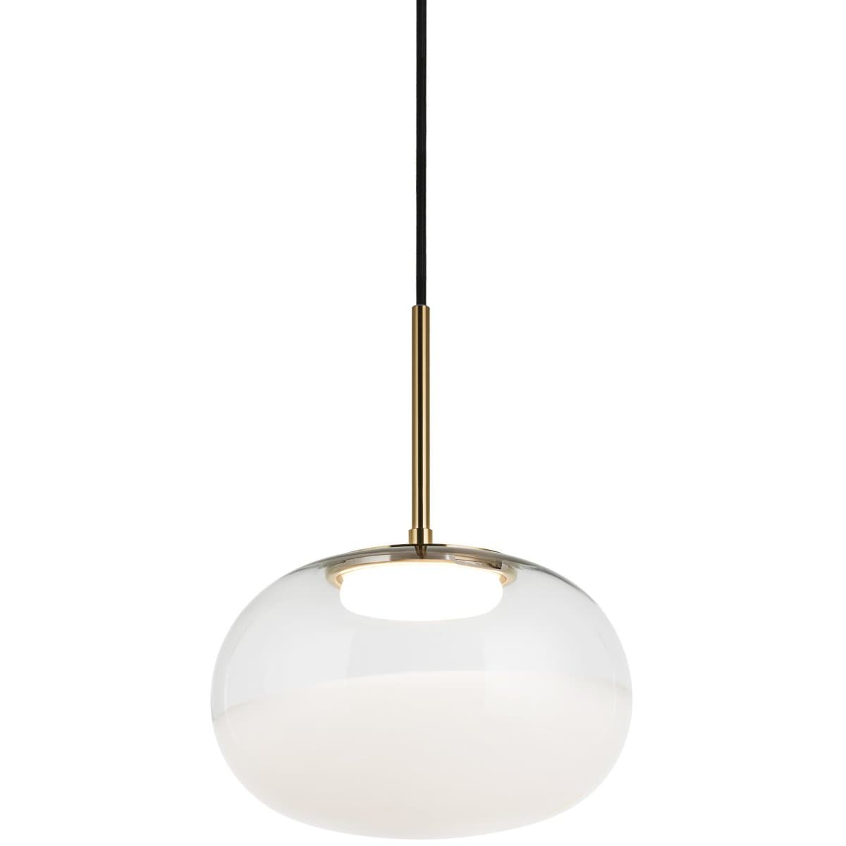 Huxe | Donello LED Pendant — Aged Gold Brass, Medium