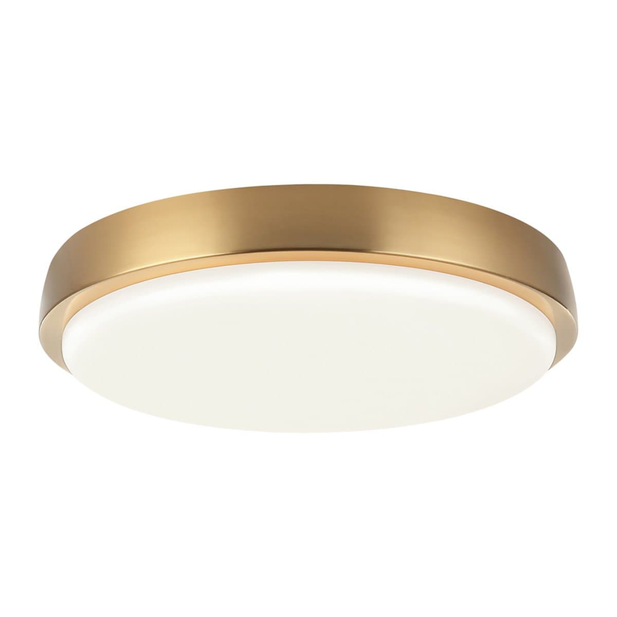 Matteo Lighting | Zane LED Flushmount — Matte Black, Small - alternate view