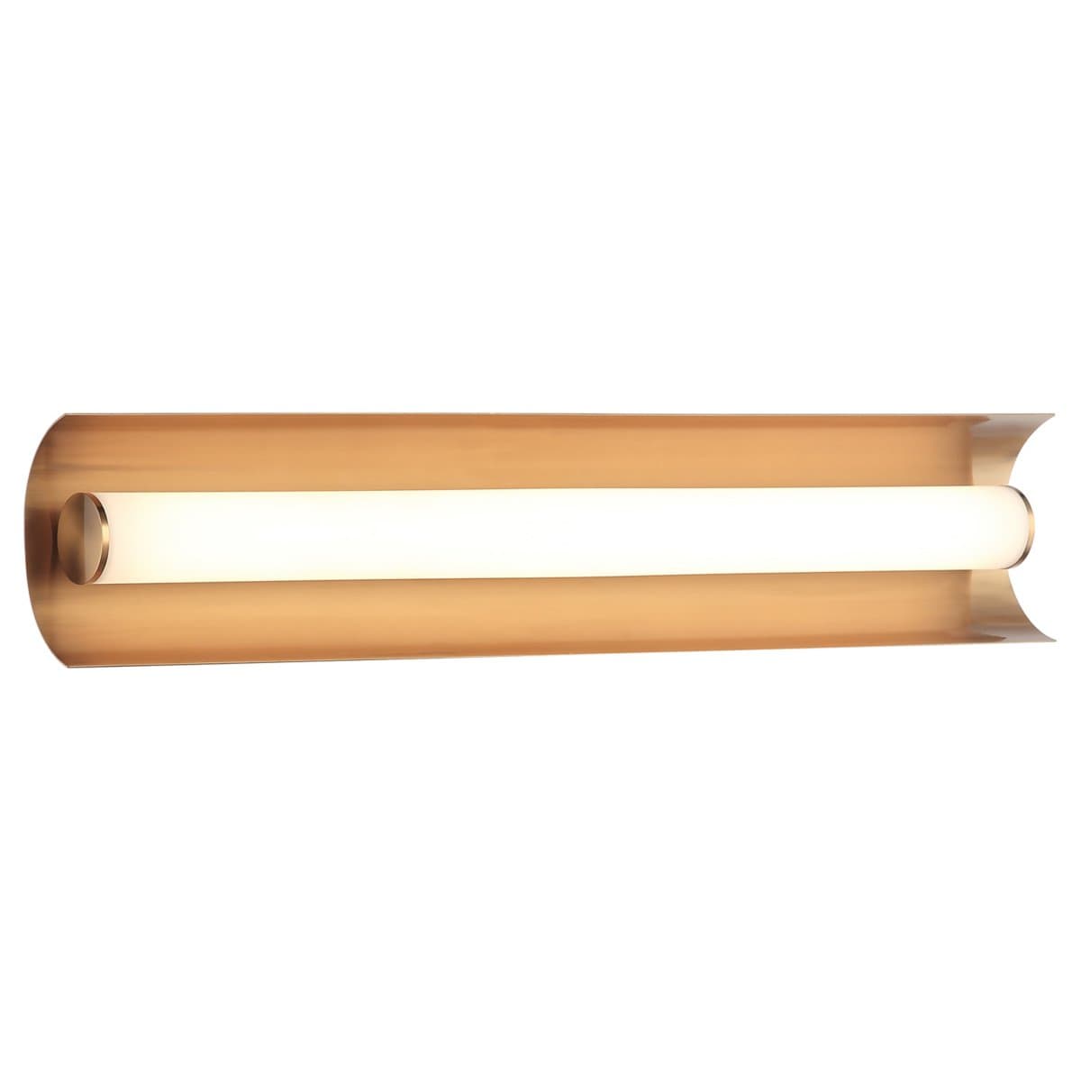 Huxe | Arnaud LED Wall Sconce — Aged Gold Brass, Small