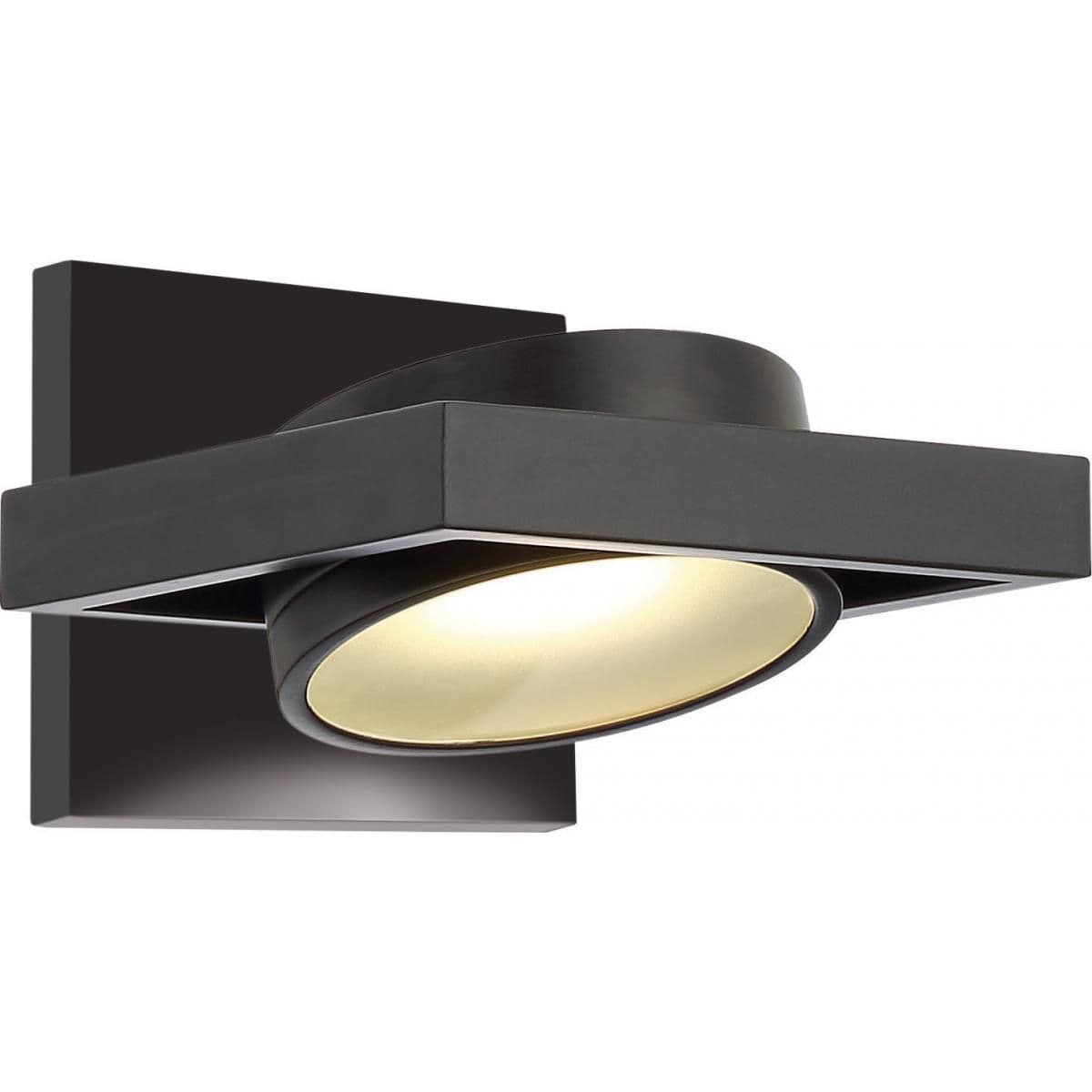 Huxe Brie Led Wall Sconce — Black
