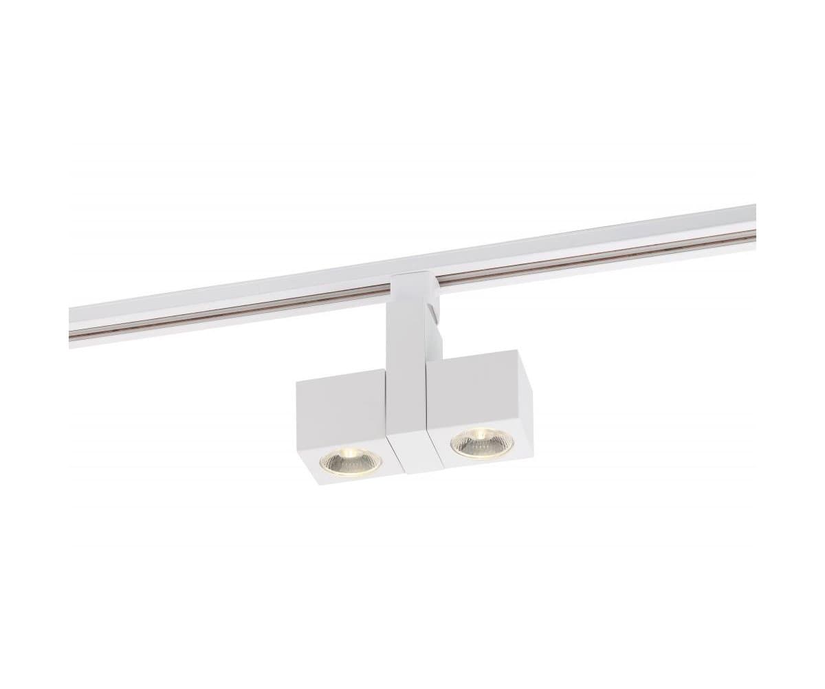 Huxe | 24W Square Dual LED Track Kit — White