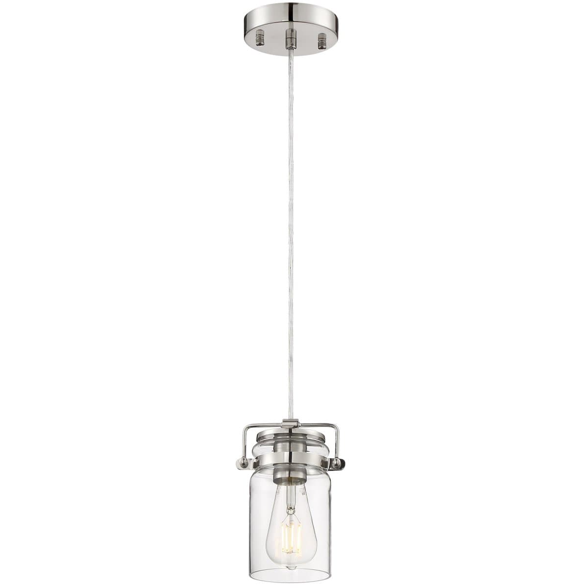 Alder & Ore | Higgins Mini Pendant — Polished Nickel