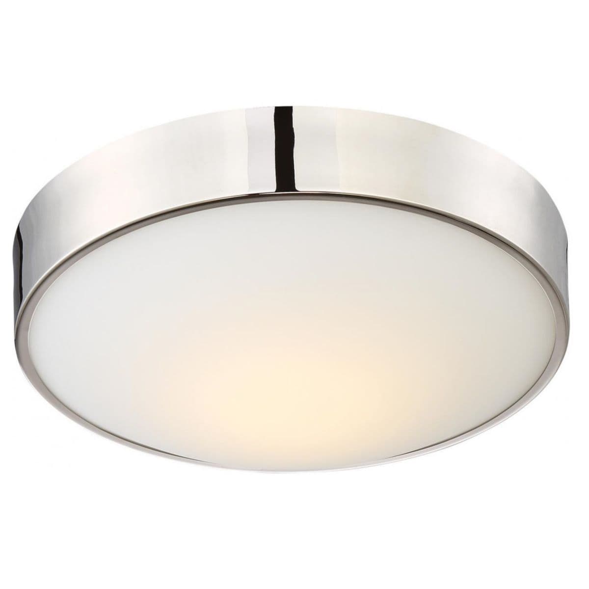 Alder & Ore Jess Led Flushmount — Polished Nickel