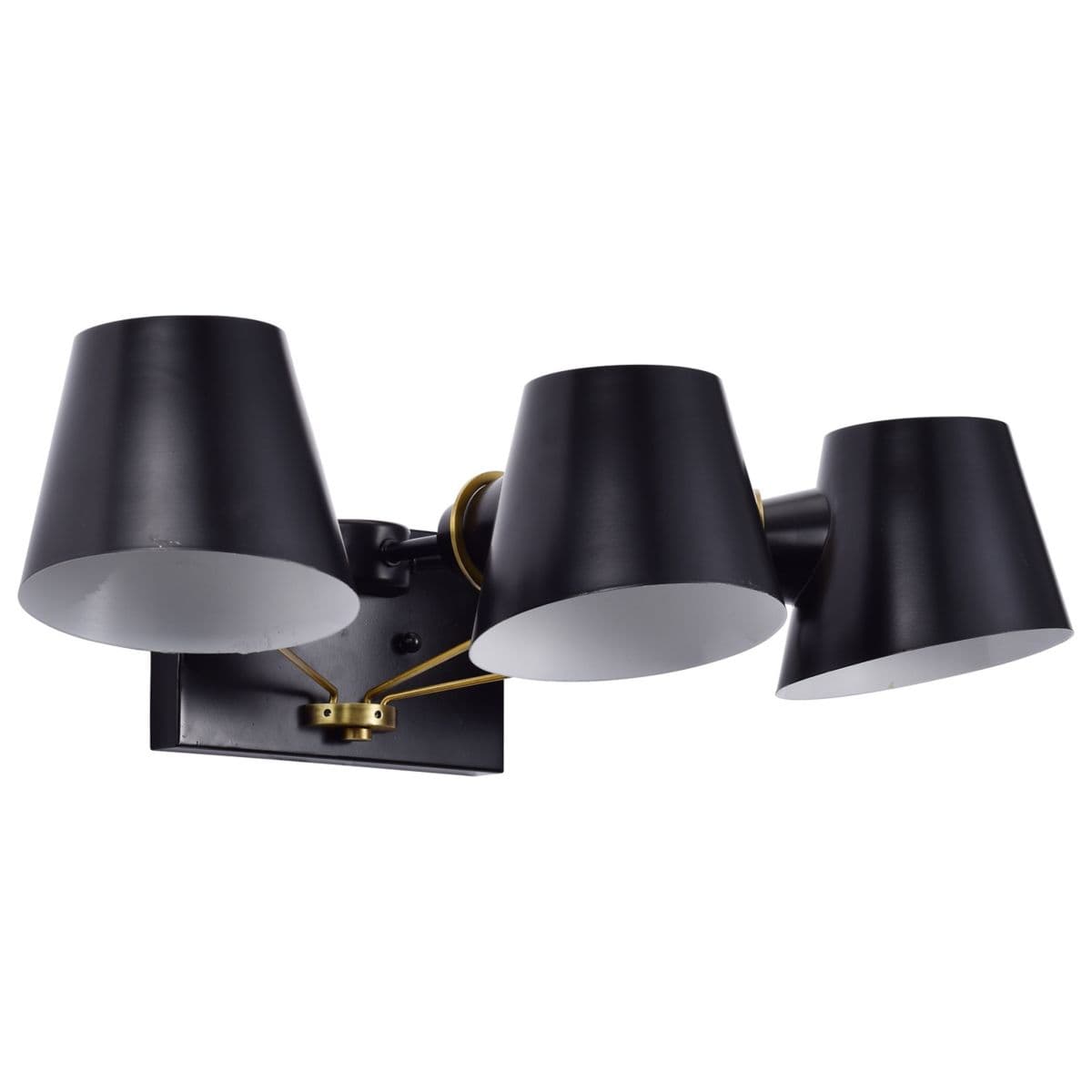 Alder & Ore Sully Bath Bar — Black with Burnished Brass