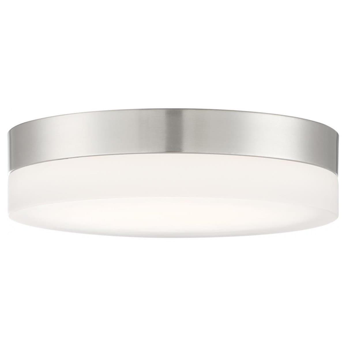 Alder & Ore | Alvin LED Flushmount — Brushed Nickel, Large