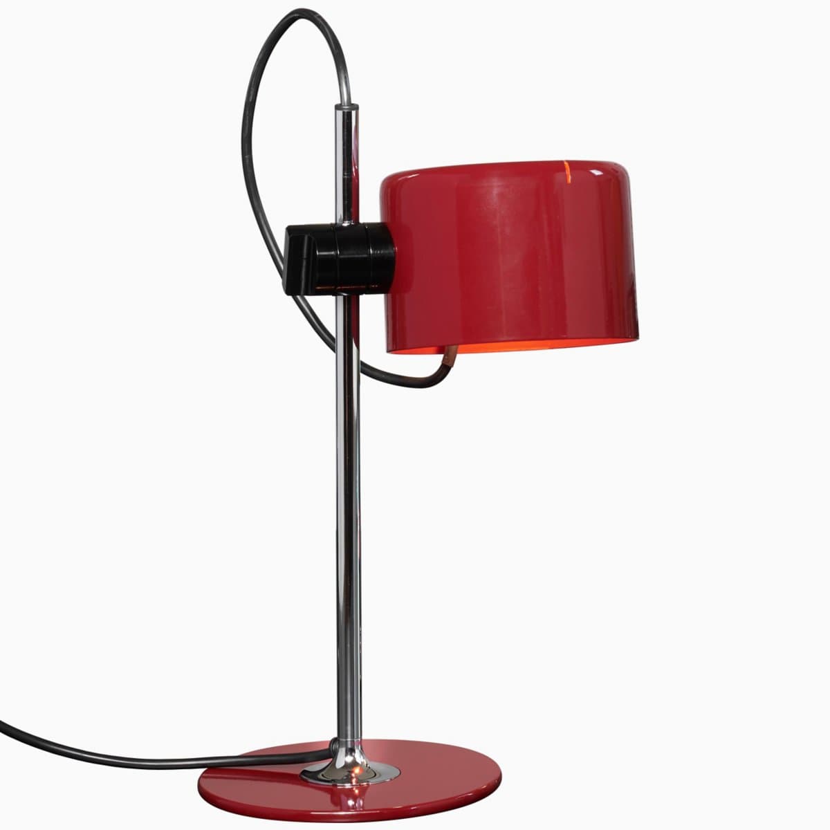 Oluce | Mini Coupe Table Lamp — Scarlet Red