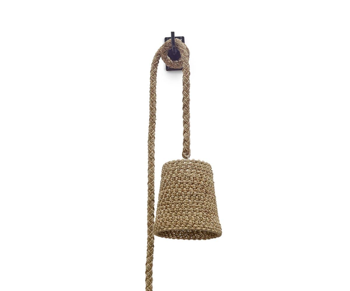 Palecek | Green Oaks Plug-In Wall Sconce — Natural