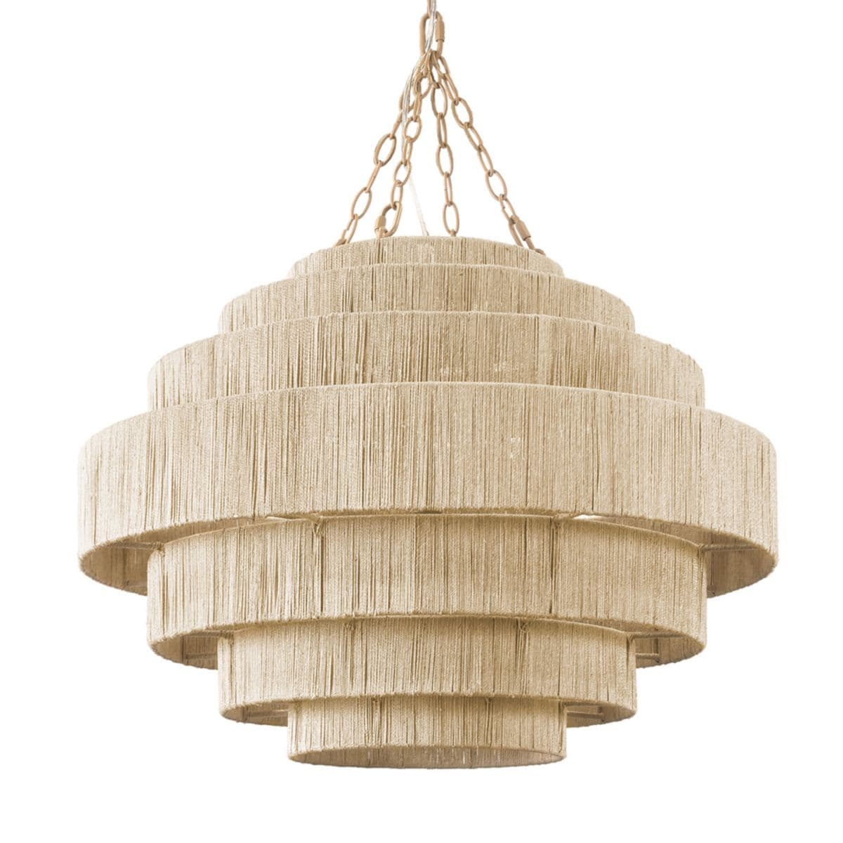 Palecek | Everly Chandelier — Natural
