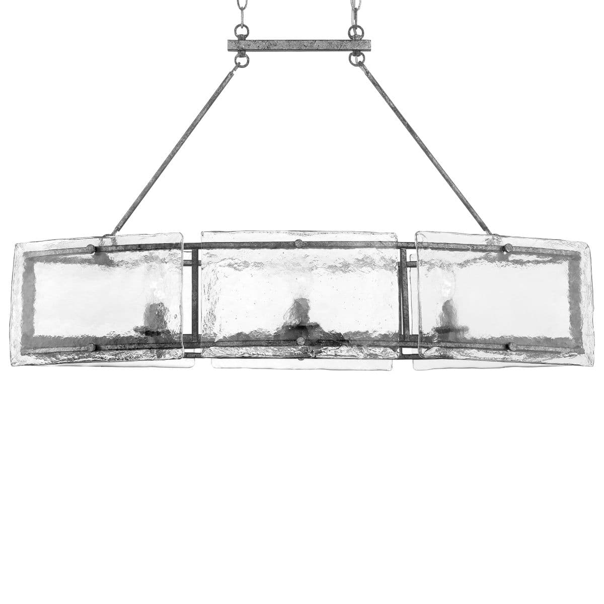 Quoizel | Forstress Linear Suspension — Mottled Silver