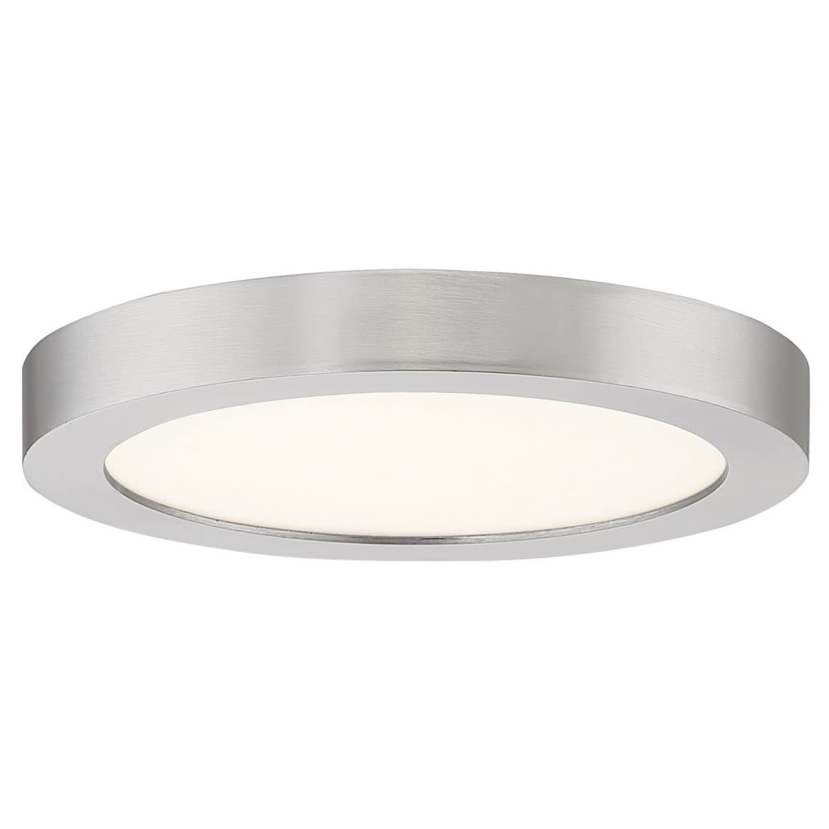 Quoizel | Outskirts LED Flushmount — Fresco White, Medium - alternate view