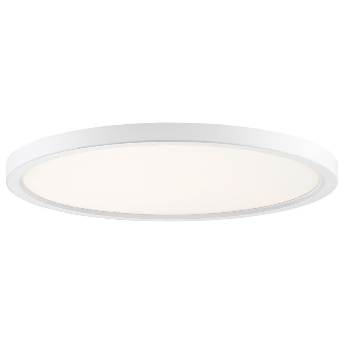 Quoizel | Outskirts LED Flushmount — Fresco White, Extra Large