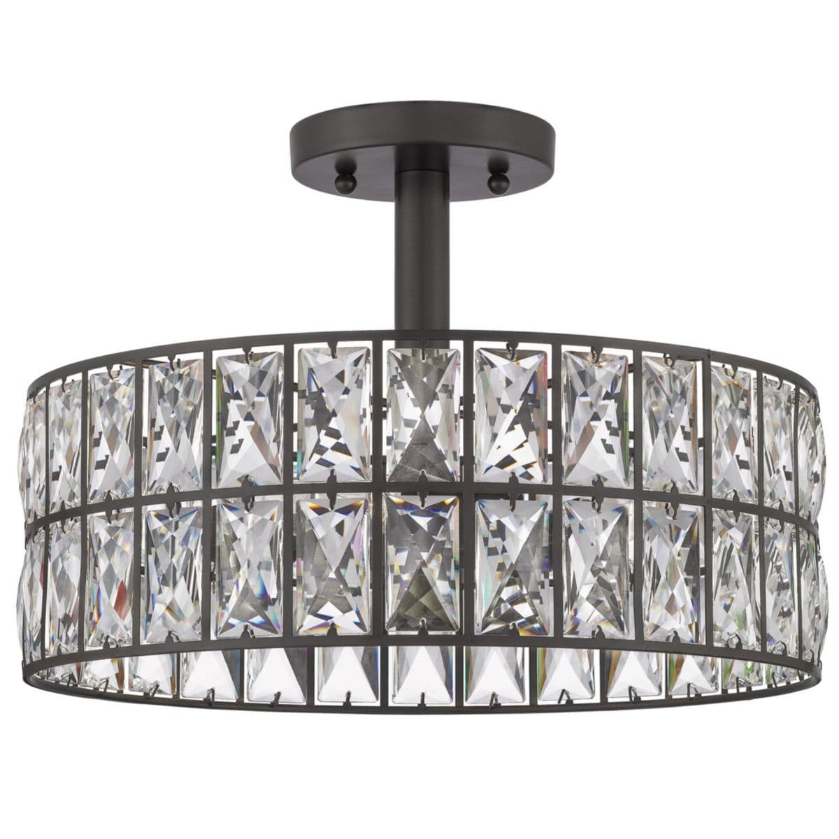 Quoizel Coffman Semi-Flushmount — Bronze