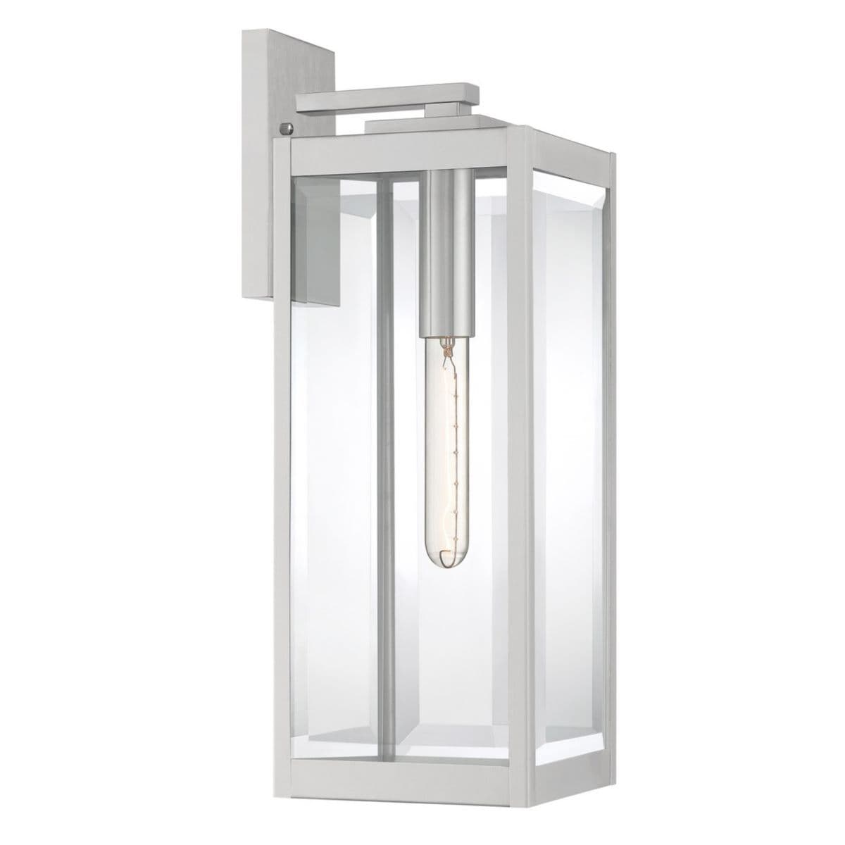 Quoizel | Westover Outdoor Wall Sconce — Stainless Steel, Large