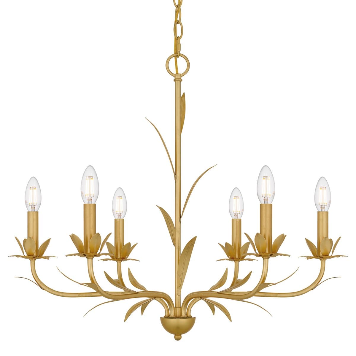 Quoizel | Maria Chandelier — Gold Leaf