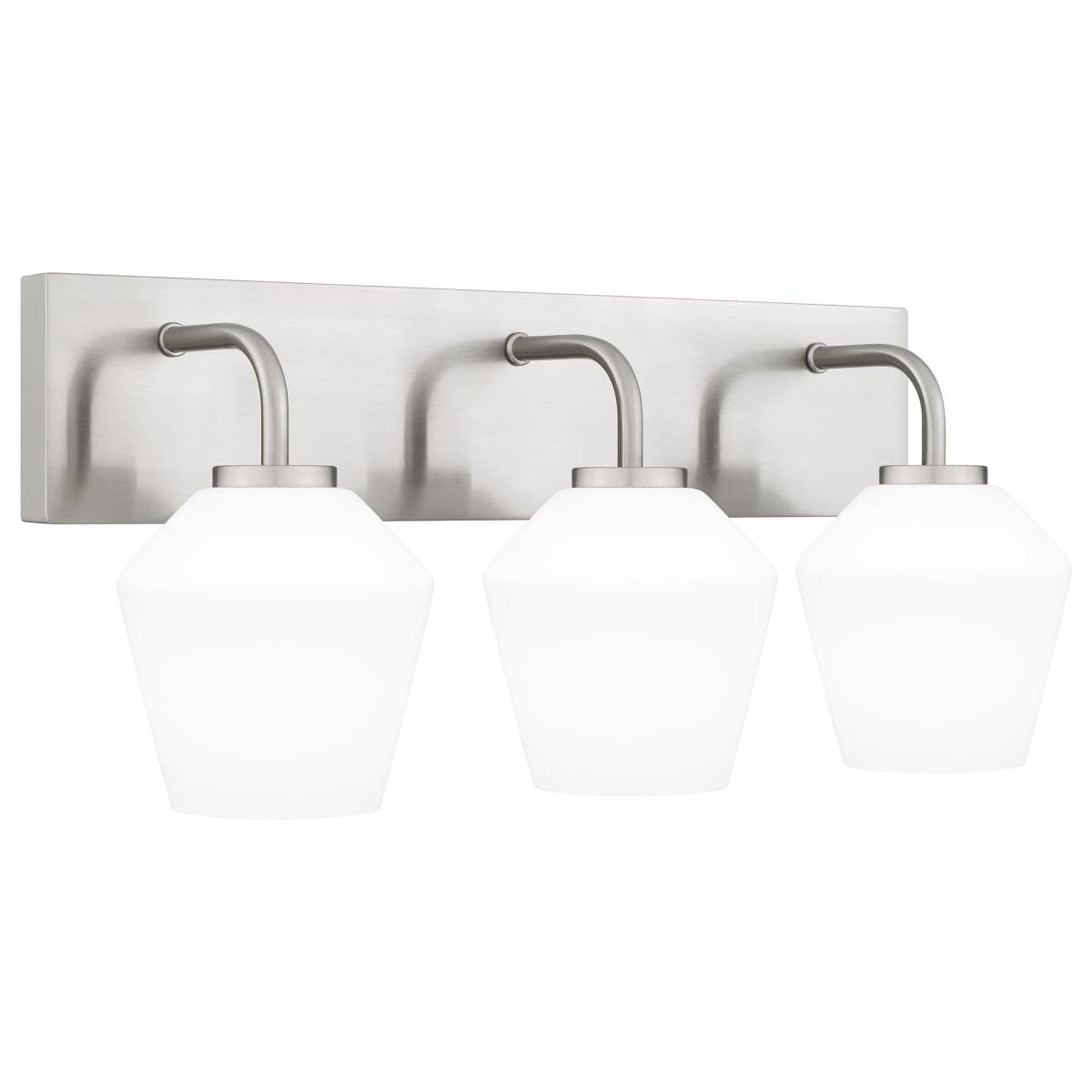Quoizel | Nielson Vanity Light — Brushed Nickel, 3