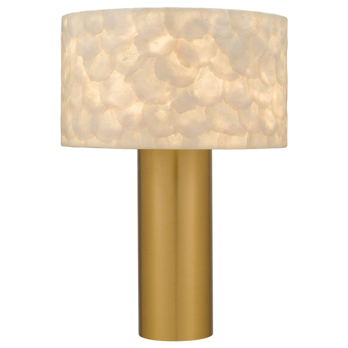 Quoizel Leland Table Lamp — Brushed Gold