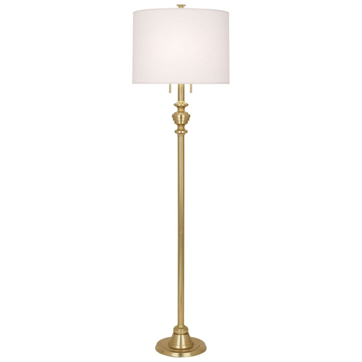 Robert Abbey | Arthur Floor Lamp — Modern Brass