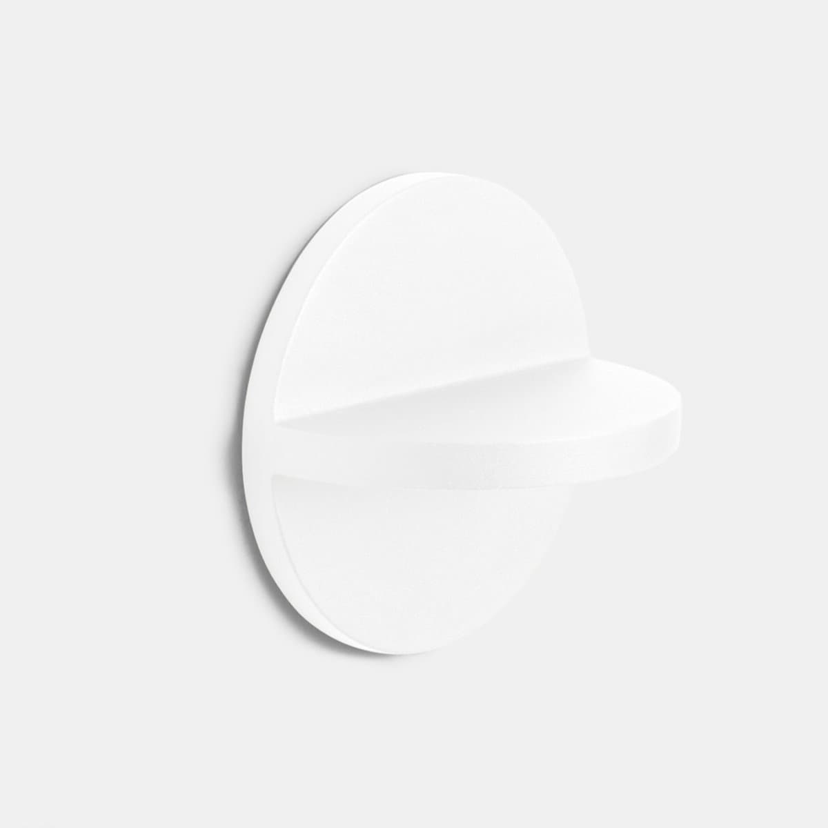 RBW | Ledge Round LED Wall Sconce — White