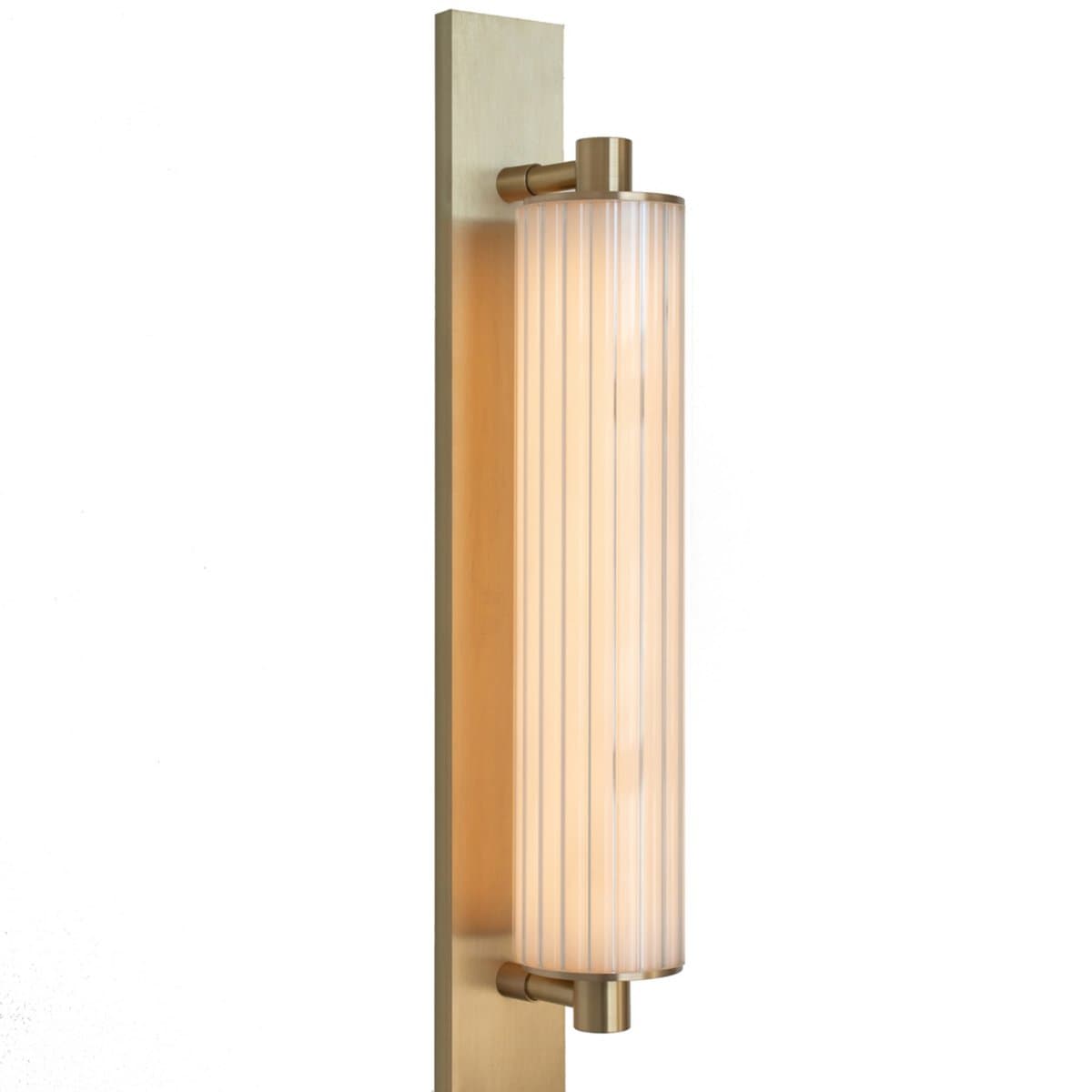 Ridgely Studio Works | Beacon S4 LED Wall Sconce — Satin Nickel, 20 in