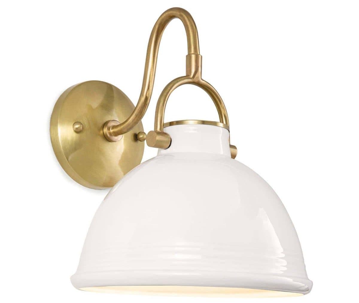 Regina Andrew | Eloise Ceramic Wall Sconce — White