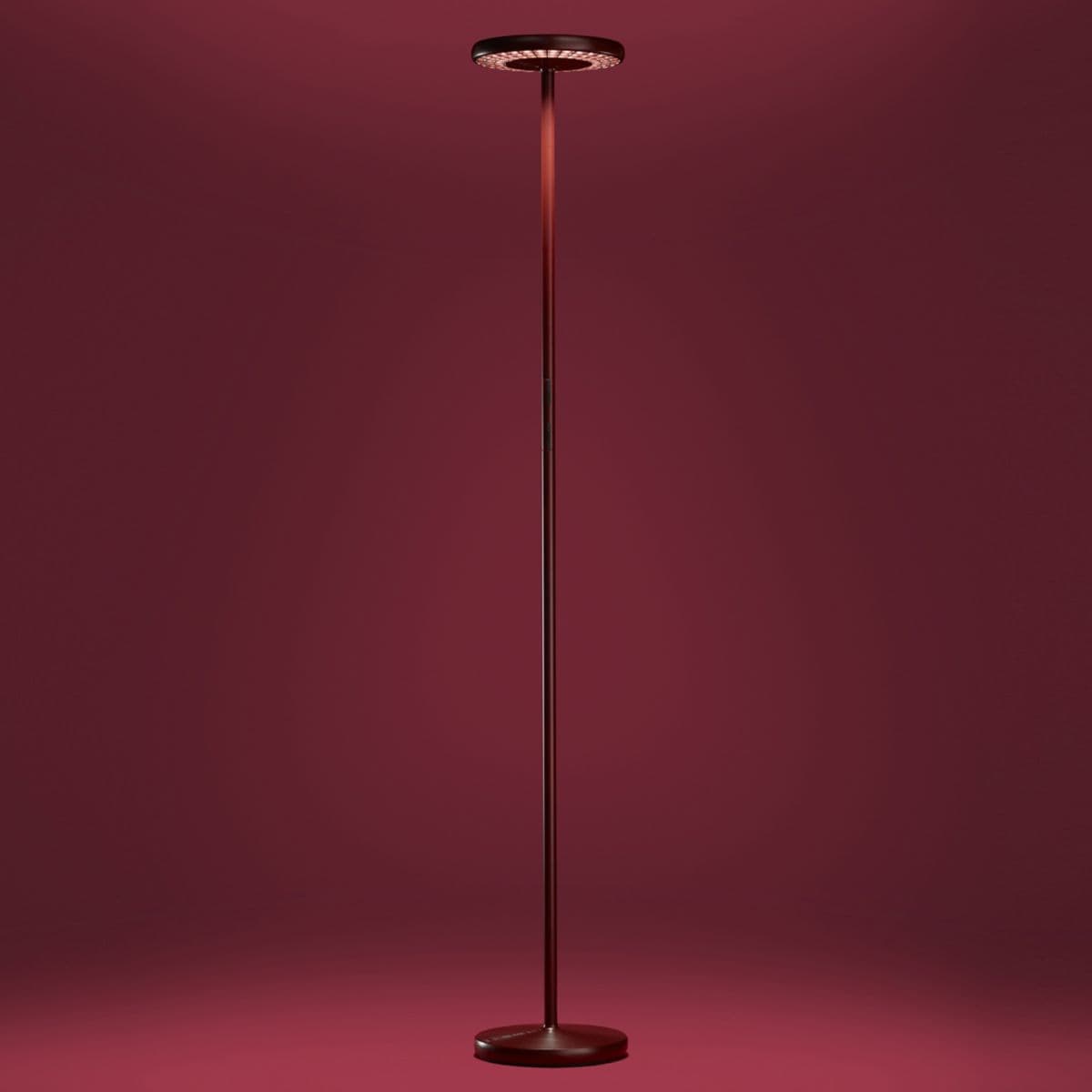 Rotaliana by Luminart Sol Rossomosto Led Floor Lamp
