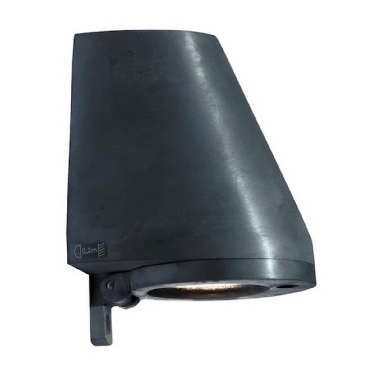 Royal Botania Beamy Outdoor Wall Sconce — Zinc