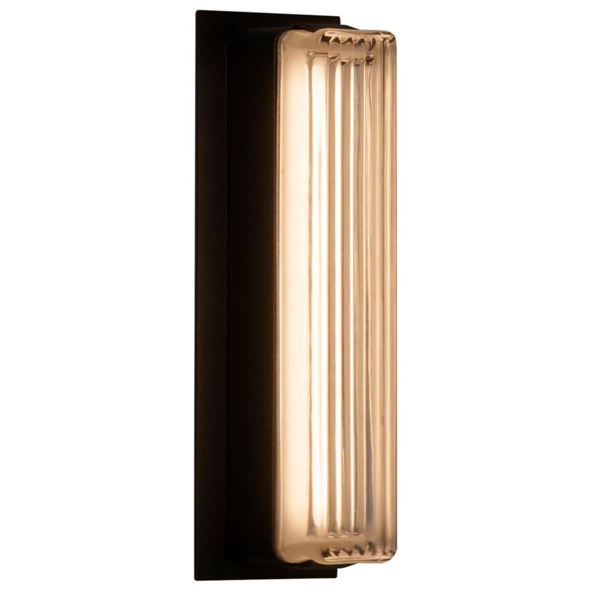 Santa & Cole | Estadio Singular LED Wall Sconce — Texturized Black