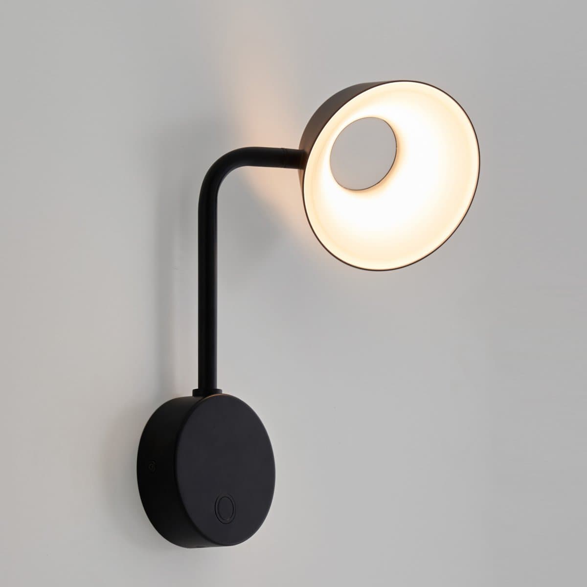 Seed Design | Olo Wu LED Wall Sconce — Black - alternate view