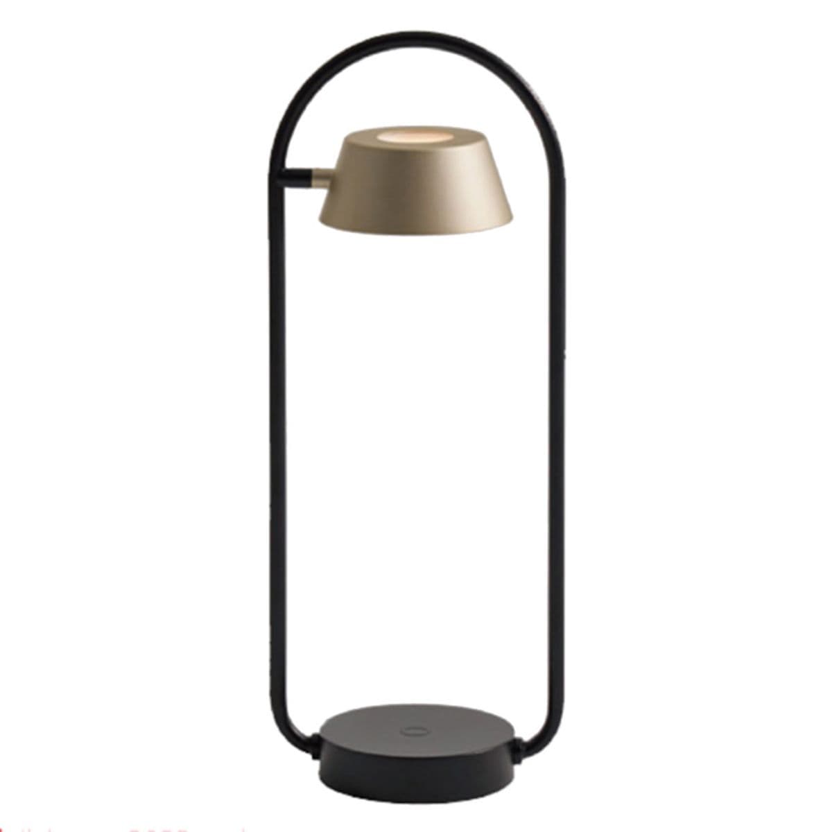 Seed Design Olo Led Table Lamp — Black with Champagne Gold
