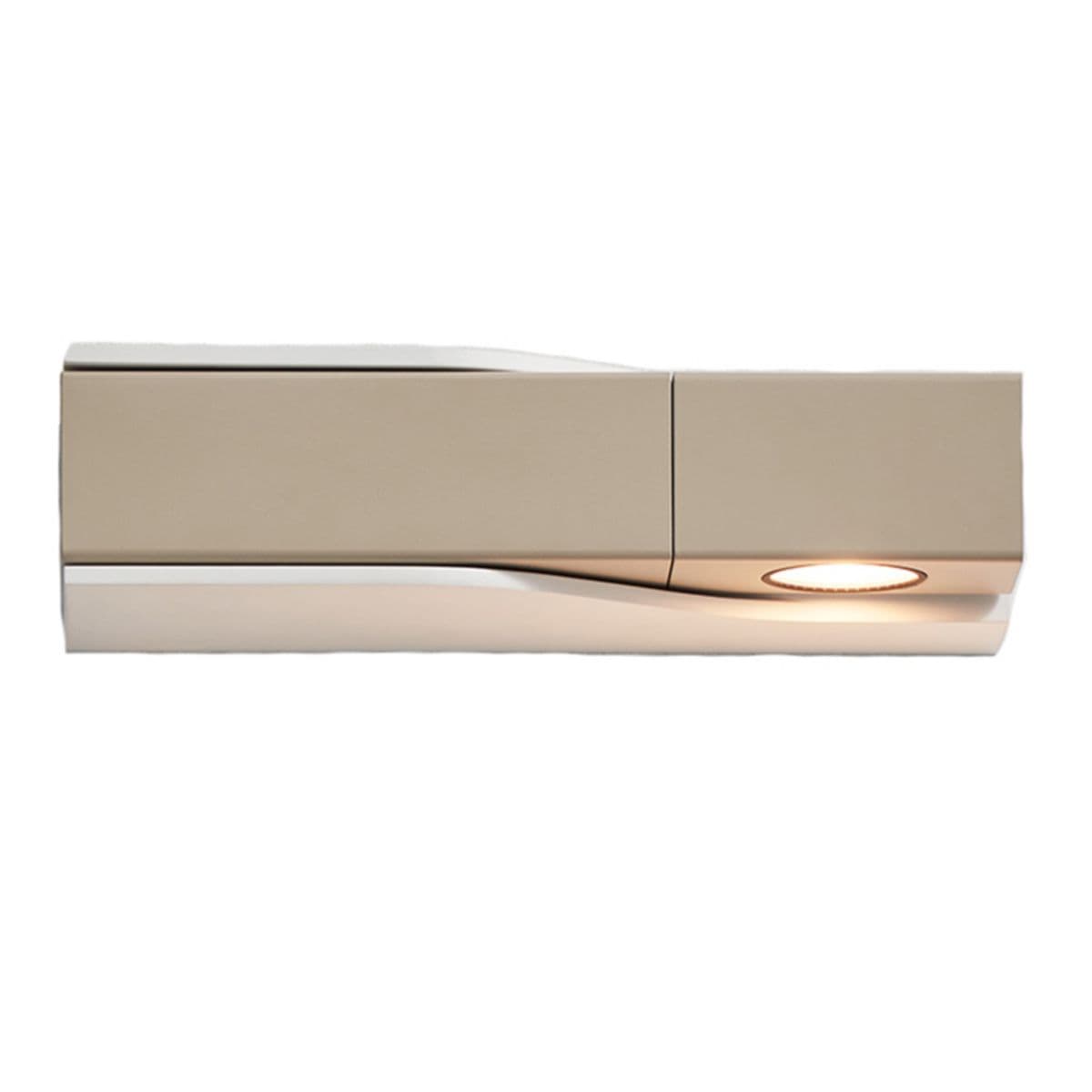 Seed Design Wu Led Wall Sconce — Oatmeal with White