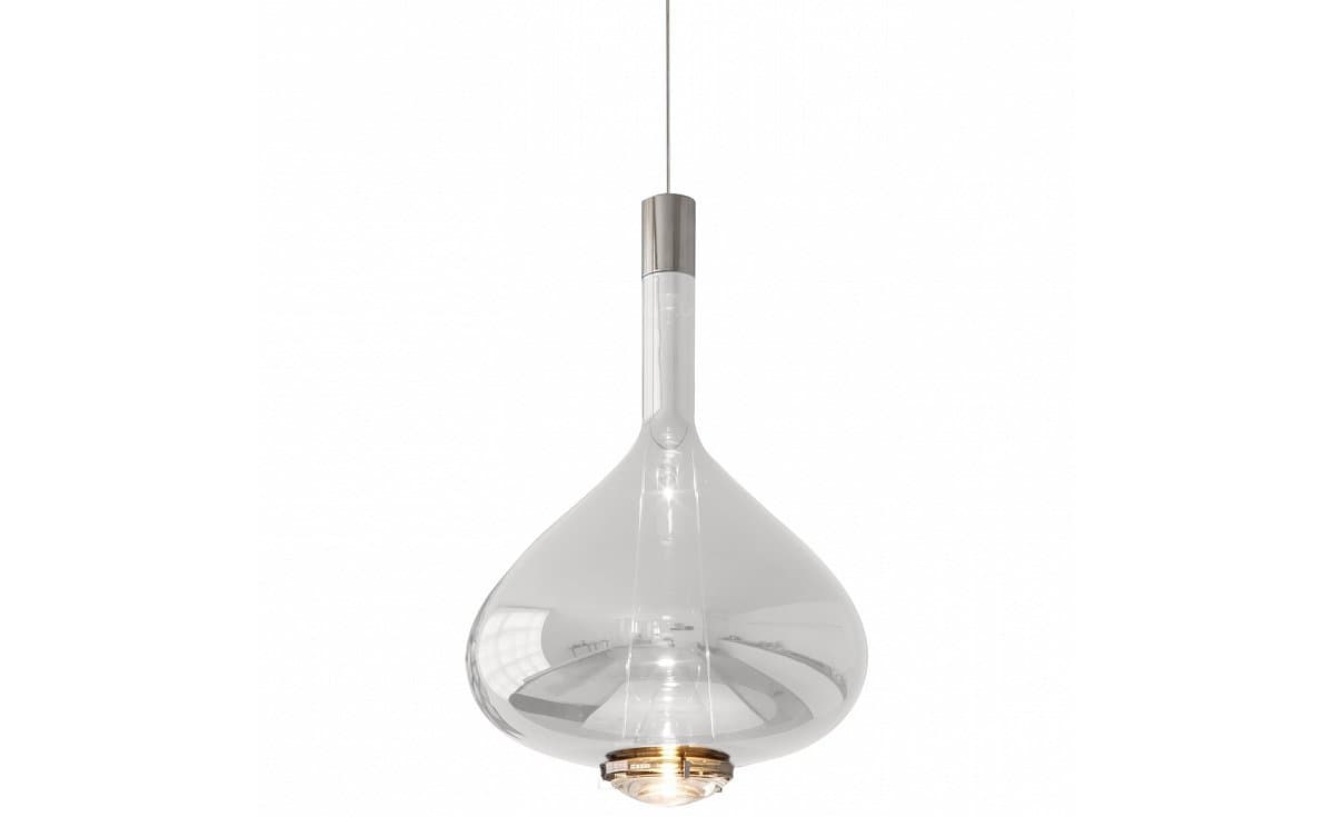 LODES | Sky Fall LED Pendant — Chrome, Large