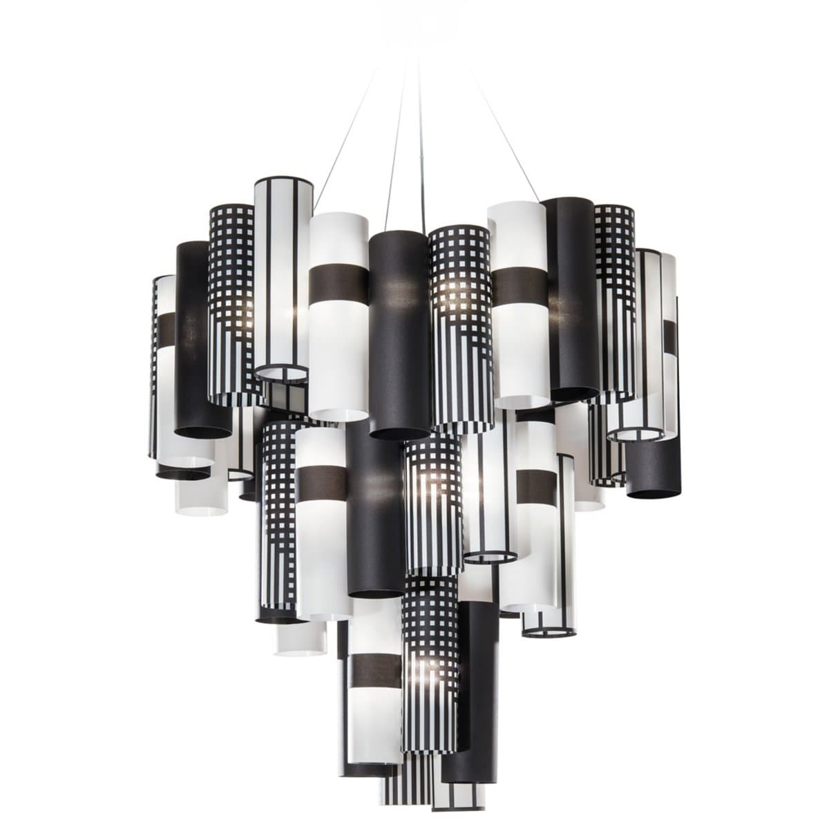 Slamp | La Lollo LED Chandelier — Gold and Fume - alternate view