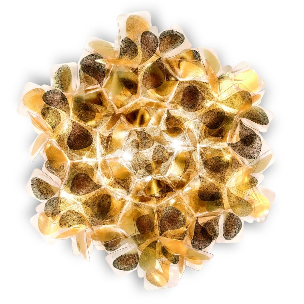 Slamp | Clizia Wall / Flushmount — Mama Non Mama Gold, Small