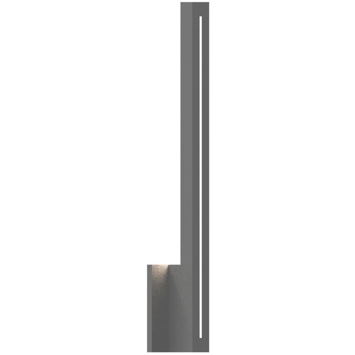 SONNEMAN Lighting | Stripe Indoor/Outdoor LED Sconce — Textured Gray, 24-Inch
