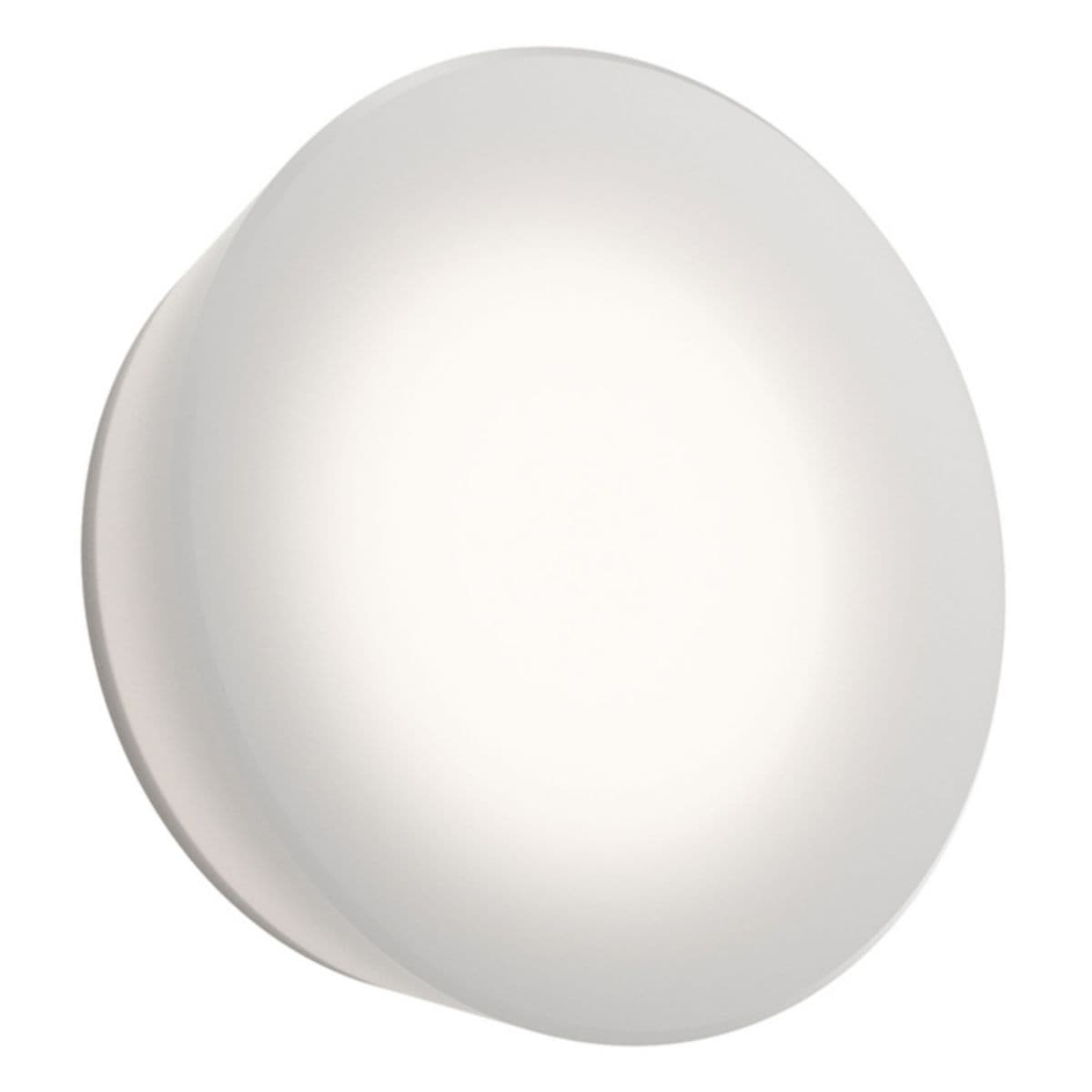 Sonneman Lighting Mist Round Led Wall Sconce/Flushmount — Clear