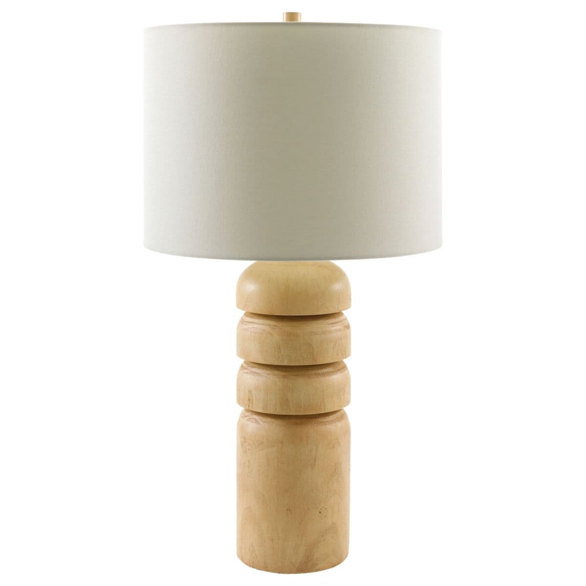 Surya Simeon Table Lamp — Painted Wood