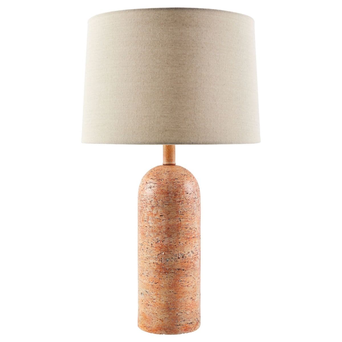 Surya | Valle Table Lamp — Painted Red