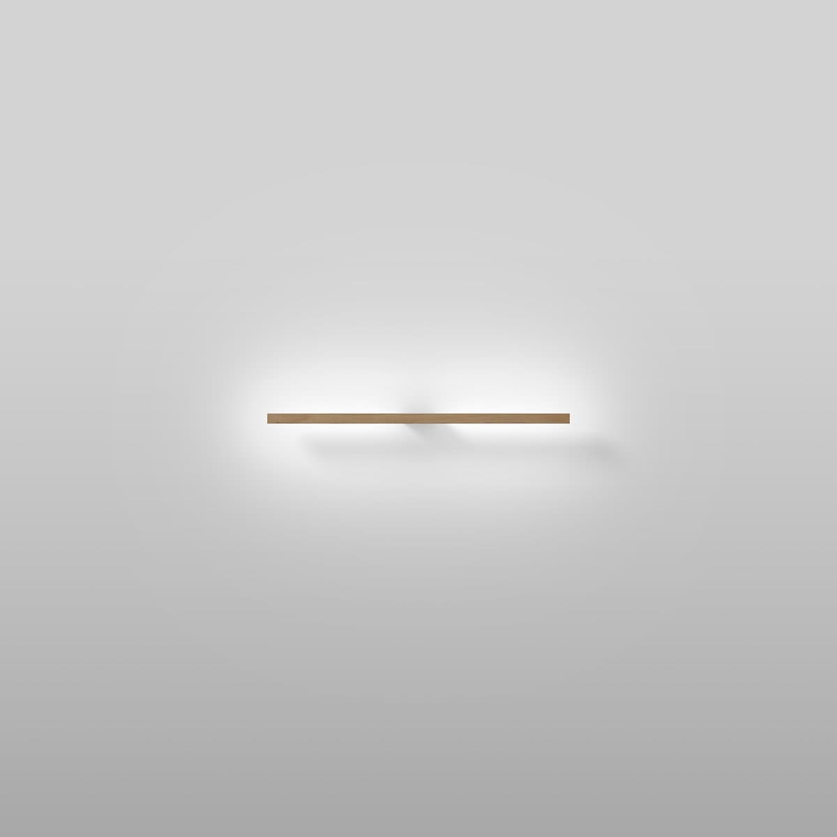 Stickbulb | Ray LED Wall Sconce — Maple, Brushed Brass, 5 ft, Directional